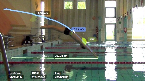Enlarged view: Swim Start Performance